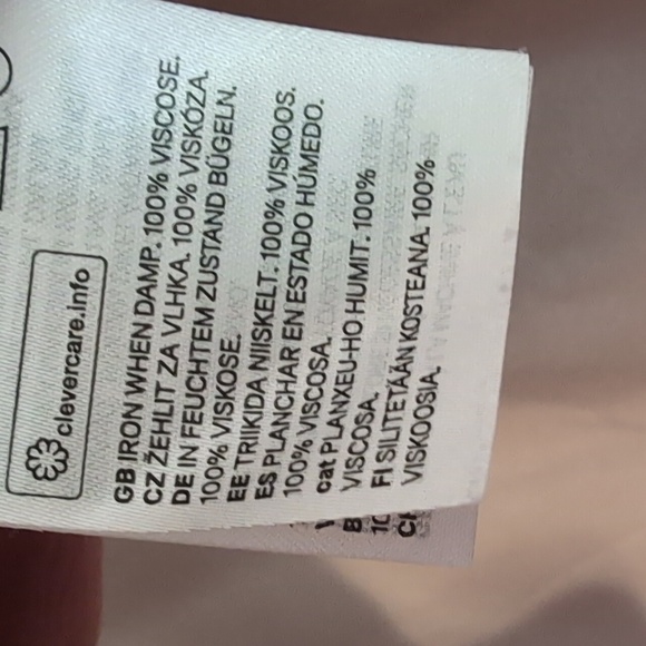 Satin oversized viscose shirt - Picture 2 of 2